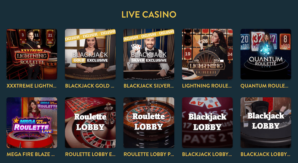 No Account live casino