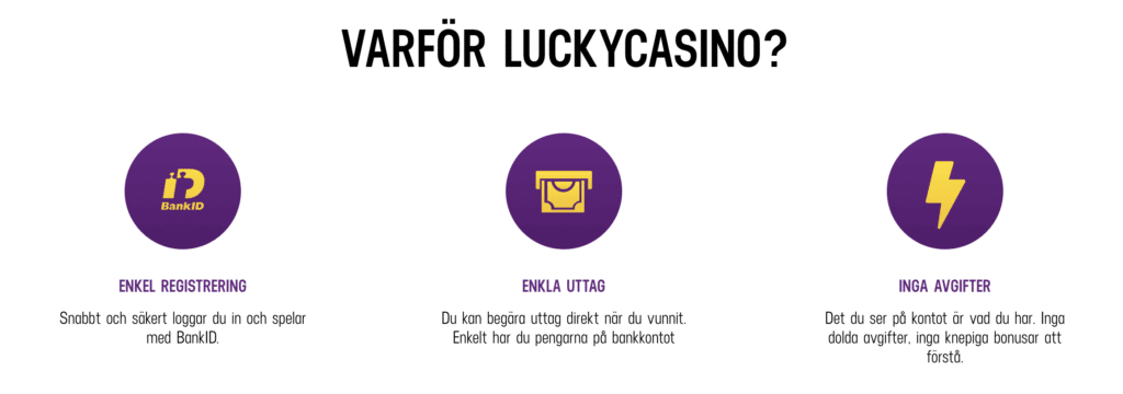 Varför lucky casino