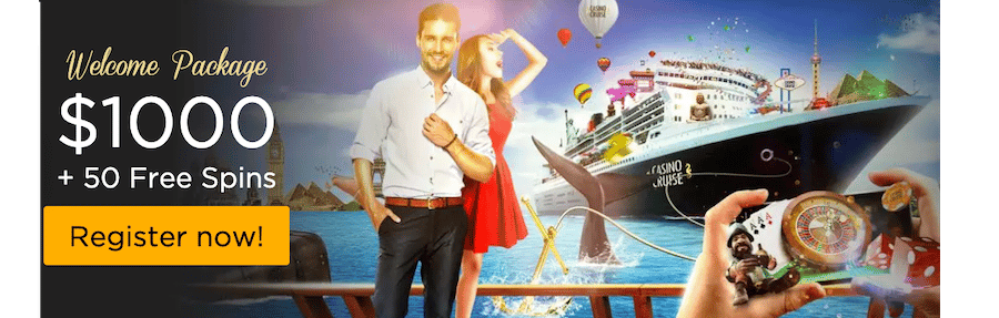Casino Cruise hemsida banner
