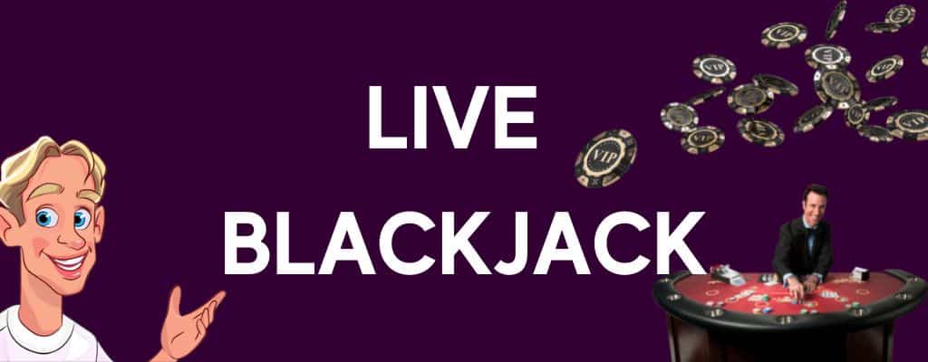 live blackjack med bossebonus