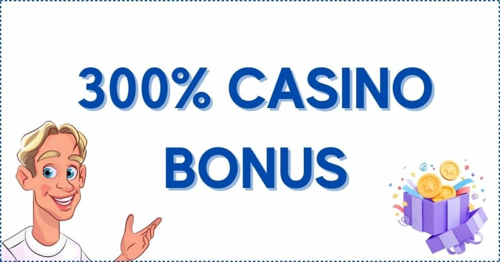 Hitta riktigt bra 300% casino bonus med hjälp av bossebonus.